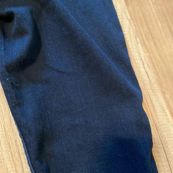 Levi’s Skinny Stretch Waist No Zip Cotton Black Blue Jeans Women Size 25 - Picture 8 of 15